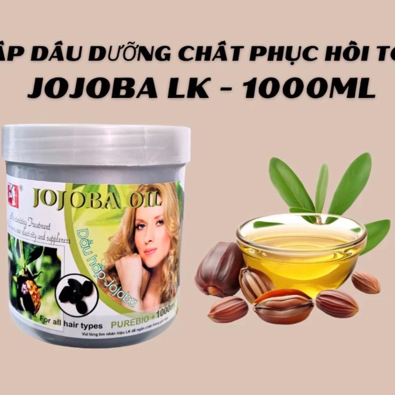 HẤP DẦU ủ tóc JOJOBA LK 1000ml. Cho tóc mềm mượt hàng ngày 