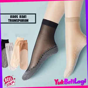 YBL-COD BUNDLING 1 PASANG  12 PASANG Stocking Kaos Kaki Wanita 6702 6889 Kaoskaki Transparant Motif Bunga Daisy Fashion Perempuan Kaus Kaki Bahan Halus dan Adem (BELI LOKAL) Lembut Nyaman