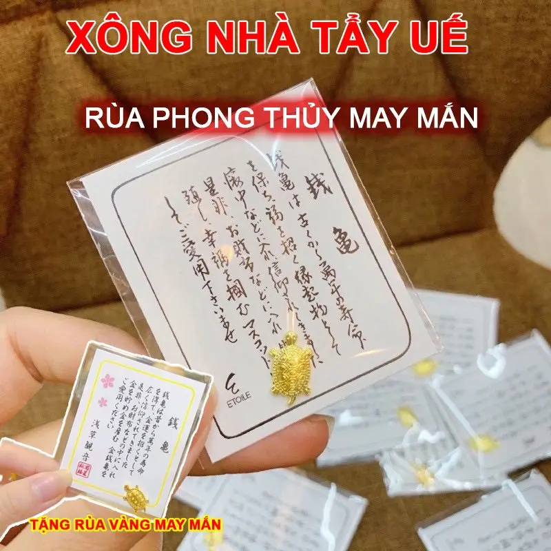[TẶNG RÙA VÀNG MAY MẮN]  Gói Thảo Dược Xông Nhà Tẩy Uế , Hút Năng Lượng Tốt, Hoàn Toàn Từ Thảo Mộc, CÓ KÈM HƯỚNG DẪN 8