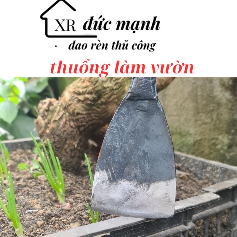 dụng cụ làm vườn thuổng thép xoắn làm vườn cực kỳ sắc bén dao  làm  cỏ  vườn 4