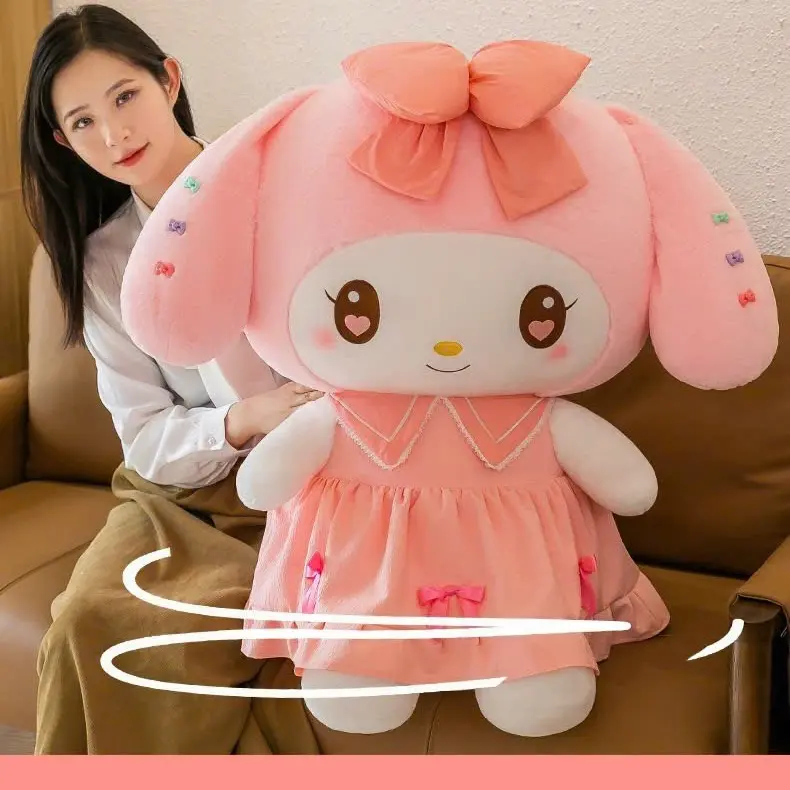 Gấu bông koromi, melody hàng QC cao cấp hot trend, đồ chơi gấu bông cho bé, quà tặng ý nghĩa Thú Bông Thú Nhồi Bông vịt vàng mặt quạo 4
