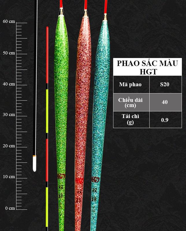 Phao Nano Câu Đài Sắc Màu Hoa Gia Thành (Bản Nâng Cấp) phao  cỏ 1