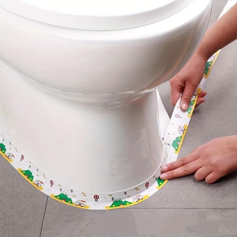 5 Meters-Ultimate Waterproof and Mildew Proof Sealing Strip-Creates a Sealing Barrier for Kitchen and Bathroom-Durable, Easy to Peel and Stick Solution for Moisture and Mildew Proof 4