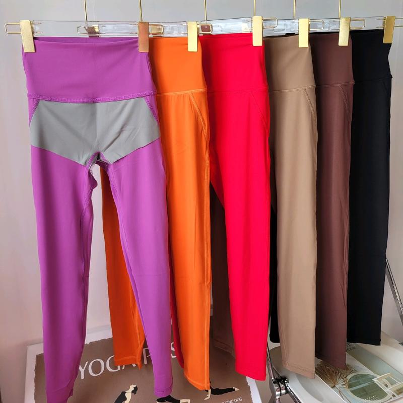 Quần dài thun poly cao cấp có lớp bảo hộ dày dặn tập gym yoga nữ Sport Tập Thể Dục Tập Yoga