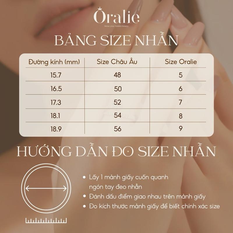 Product Introduction of [ORALIE] The Vera Ring- Nhẫn bạc S925 đính đá trái tim, thiết kế xoáy tròn 0