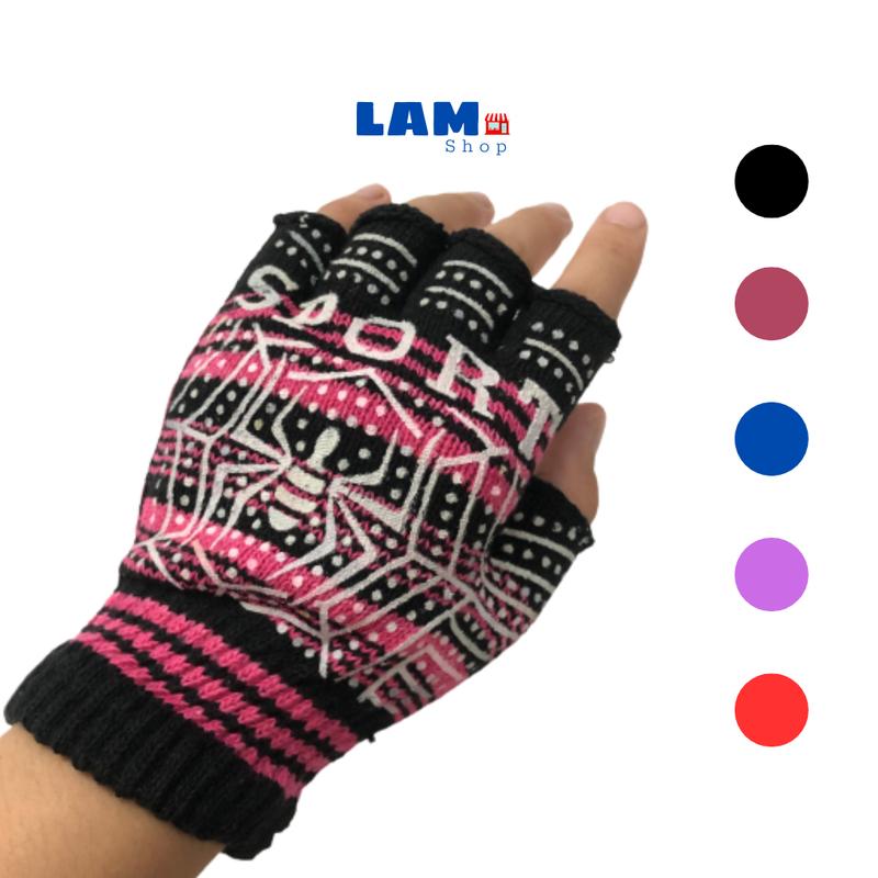 Bao tay lao động đi đường ló 5 ngón nam nữ đều mang được Mua 5 tặng 1 mua 10 tặng 2 - Lam Chống Nắng