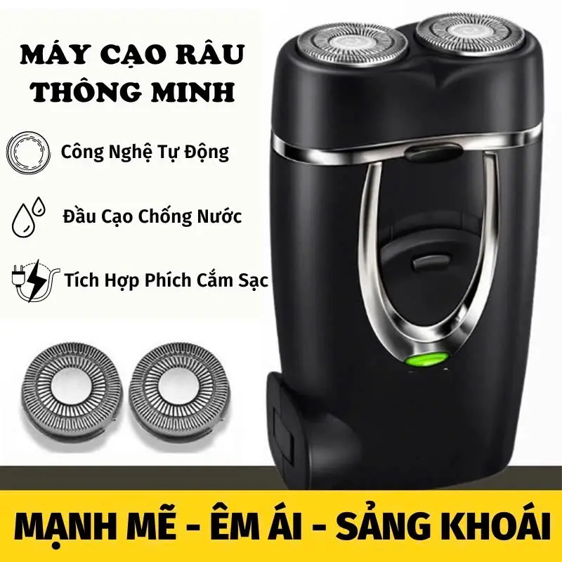 Máy Cạo Râu FS711 Mini 2 Lưỡi  Tự Mài Máy Cạo Râu Đa Năng Độ Bền Cao Nhỏ Gọn Tiện Lợi