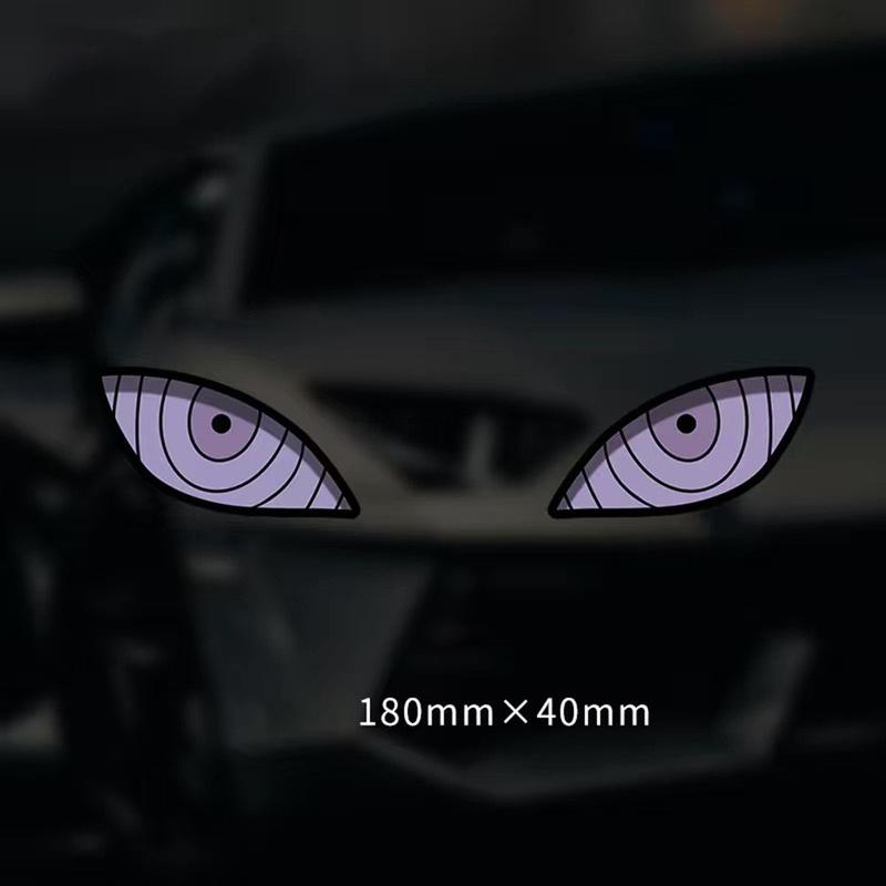 <New Product Promotion>Eye Reflective Sticker Motorcycle Body Helmet Windshield Tailbox Eye Stickers 8