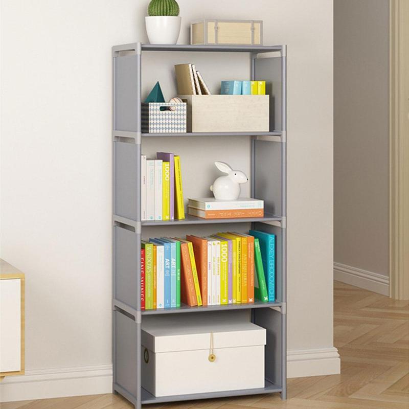 Simple Bookshelf Bedroom Student Assembly Partition Bookcase - TikTok ...