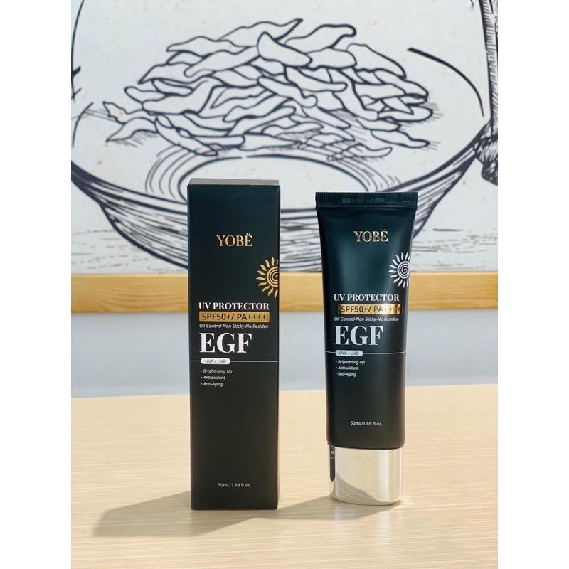 Kem chống nắng EGF YOBE Phục Hồi Căng Bóng Dành Cho Tất Cả Các Loại Da 50ml