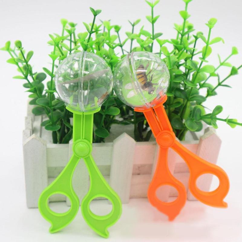 Children's Outdoor Insect Catcher Tweezers Butterfly Insect Scissors Clips Clips W8Y5 6