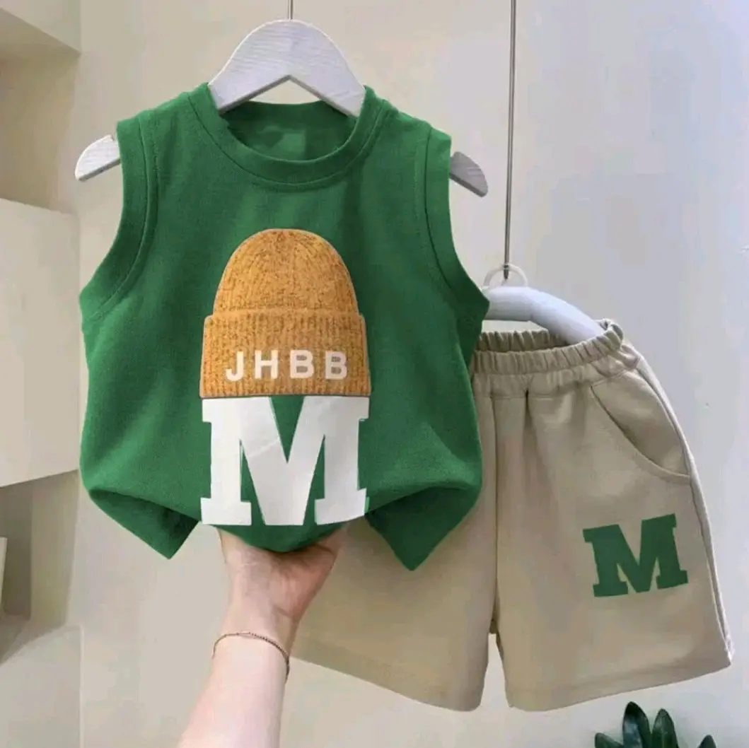 setelan letbong anak atau singlet anak laki-laki motif JHBB pakain anak yang lagi viral masa sekarang