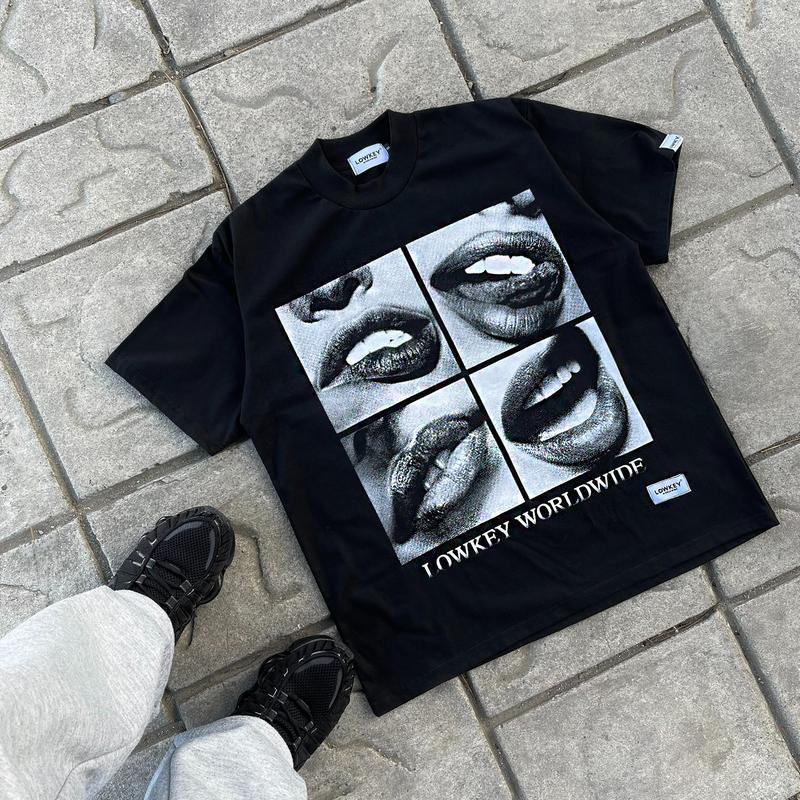 Product Introduction of Kaos Katun Gaya Vintage Retro - Ukuran Besar Unisex Desain Grafis Jalanan Remaja, Pakaian Jalanan Urban Berbudaya Tinggi Fashion Lengan Pendek Set Pakaian Asli, Kaos Versi Boxy 15