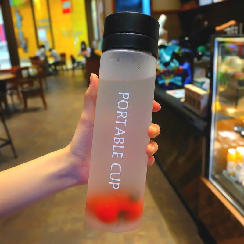 Product Introduction of Water cups for men and women plastic cups for students portable water cups anti-drop teacups for tea home simple sports cups 2