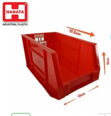 Kotak aksesoris sparepart /Jolly box HNT 641 Kuning Merah