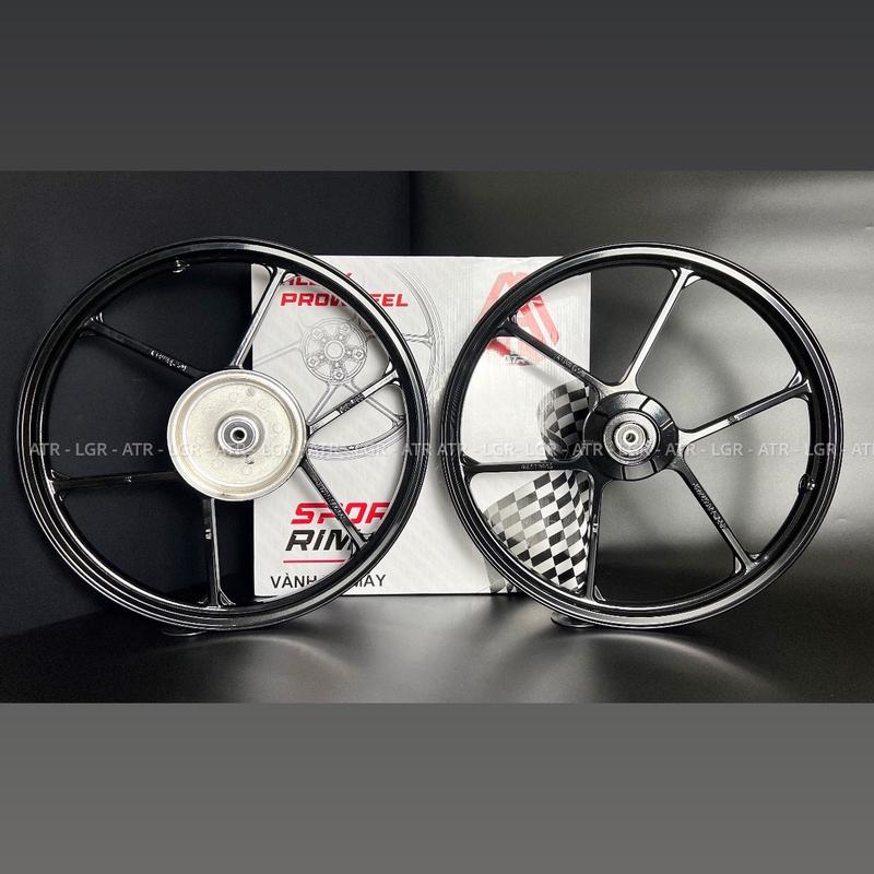 Mâm ATR Enkei Mẫu BRT Sirius, Exciter 2010 Chính Hãng Size 1.6-1.6 / 17 inch, Vành Xe Máy Phụ Kiện Phụ Tùng Xe Máy