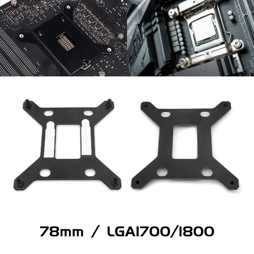 Good Hardness Motherboard CPU Heatsink Strong Impact Resistance Backplane