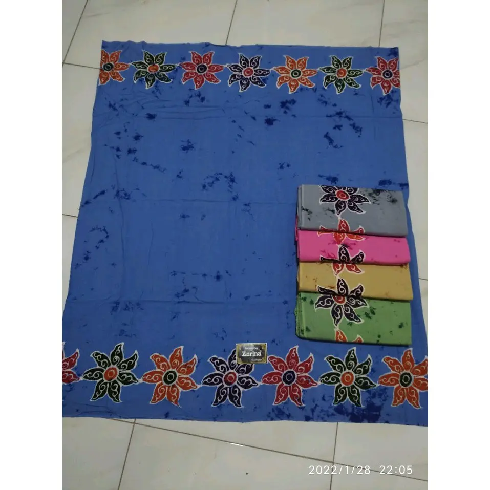 SARUNG ZARINA JUMBO ALAT IBADAH TERBARU Kain Batik Motif Wanita Rayon Transparent