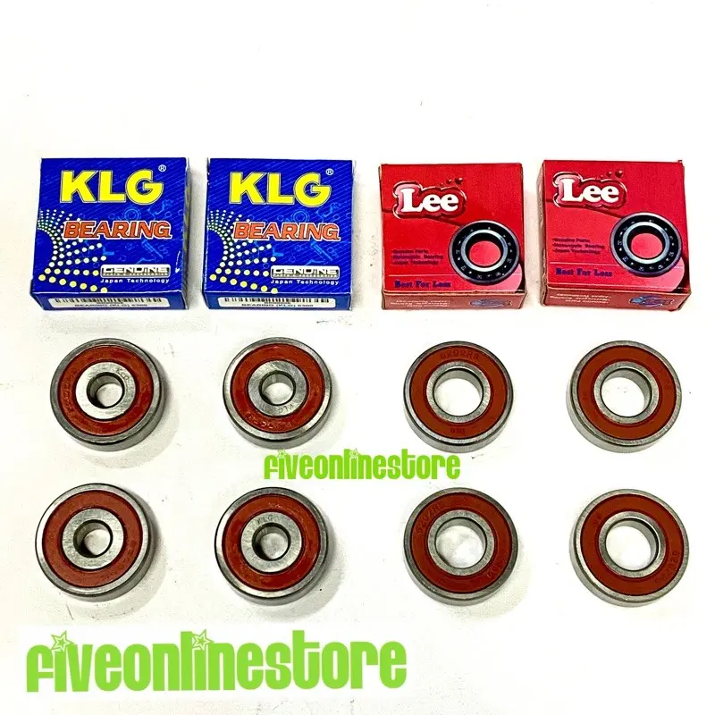 Mix Brand Ball Bearing 6200 6201 6202 6203 6300 6301 6302 6004 Honda Yamaha Modenas SYM Wheel Bearing
