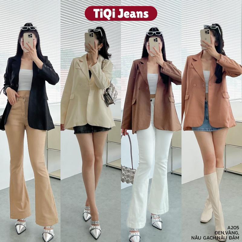 Áo blazer nữ tay dài TiQi phong cách công sở A205