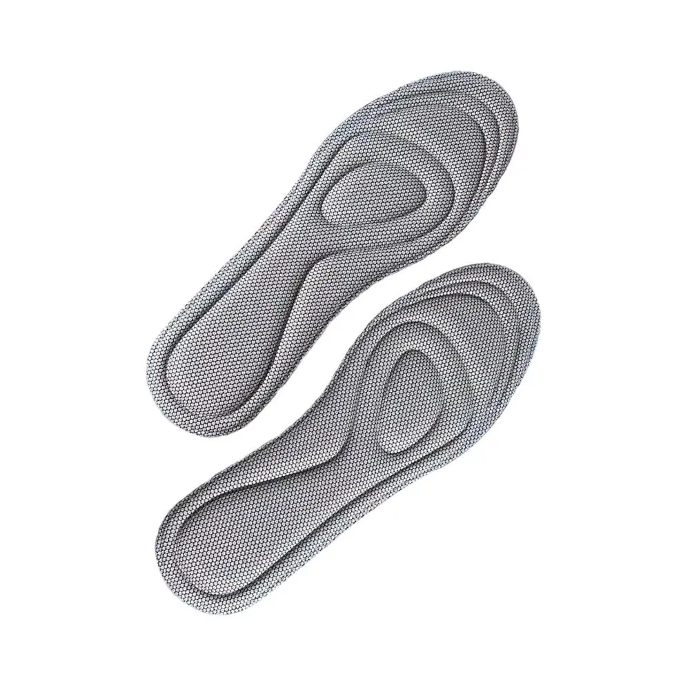 Shoe Inserts Cushioned Everyday Use Comfortable 3D Nano Heel Breathable Shoe Insoles for Running Working Sports Walking Women