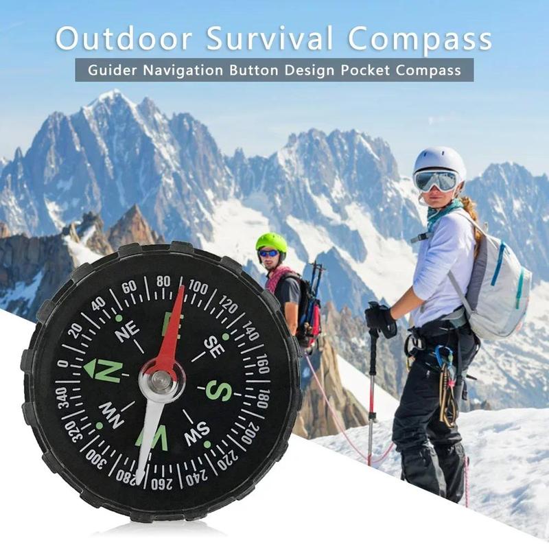 Product Introduction of Camping Hiking Compass Portable Mini Precise Compass Practical Guide for Outdoor Camping Hiking Navigation Survival Compass 5