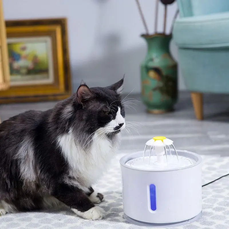 Tempat Minum Anjing Kucing Hewan Otomatis Water Pet Feeder Dispenser Galon Fountain 2.4 Liter 1
