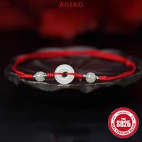Gambar AGIAO Gelang Kaki Tali Merah Gesper Perdamaian Jade Hetian - Gelang Kaki, Dapat disesuaikan dari A.GIAO.ID Kab. Gresik 2 Tokopedia