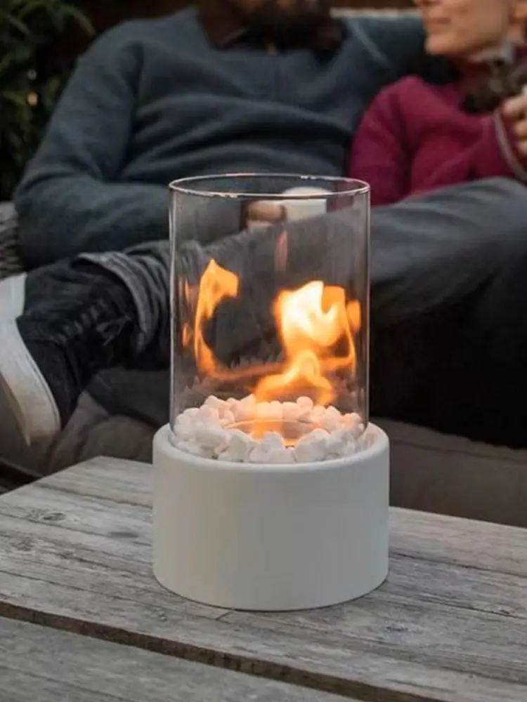Small furnaces decorate home furnishings