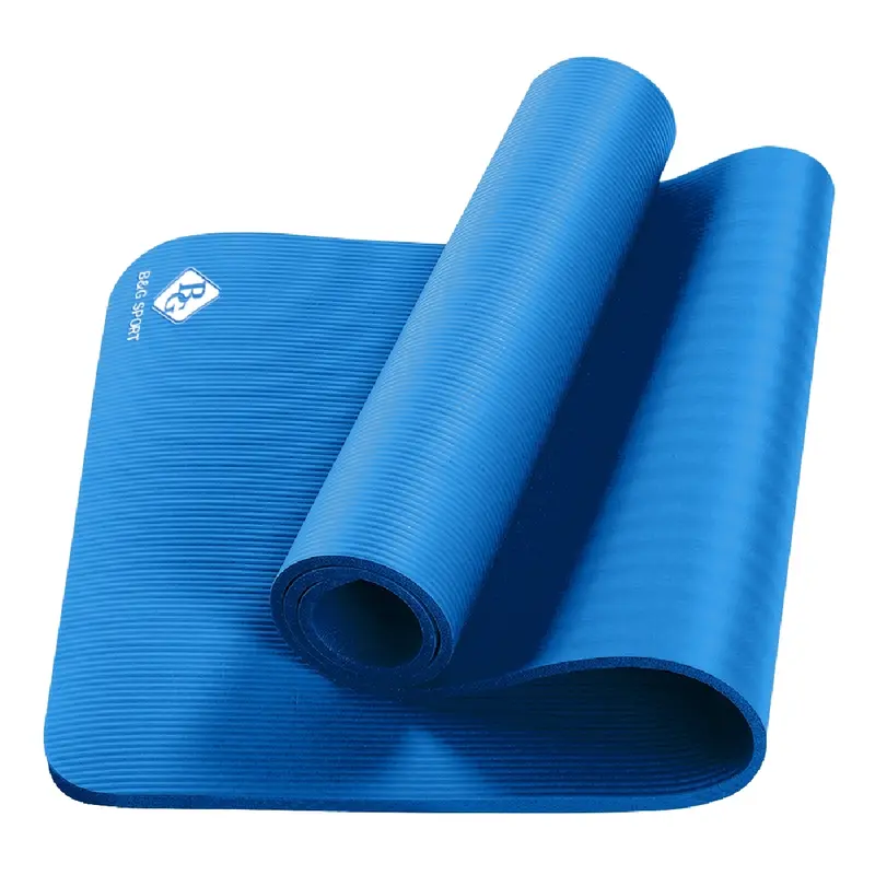 (10mm)BG-Thảm Tập  Yoga Sport Gym Siêu Dày Chất Liệu NBR Chống Trơn Trượt Tốt. Cao Su Tập Gym 3