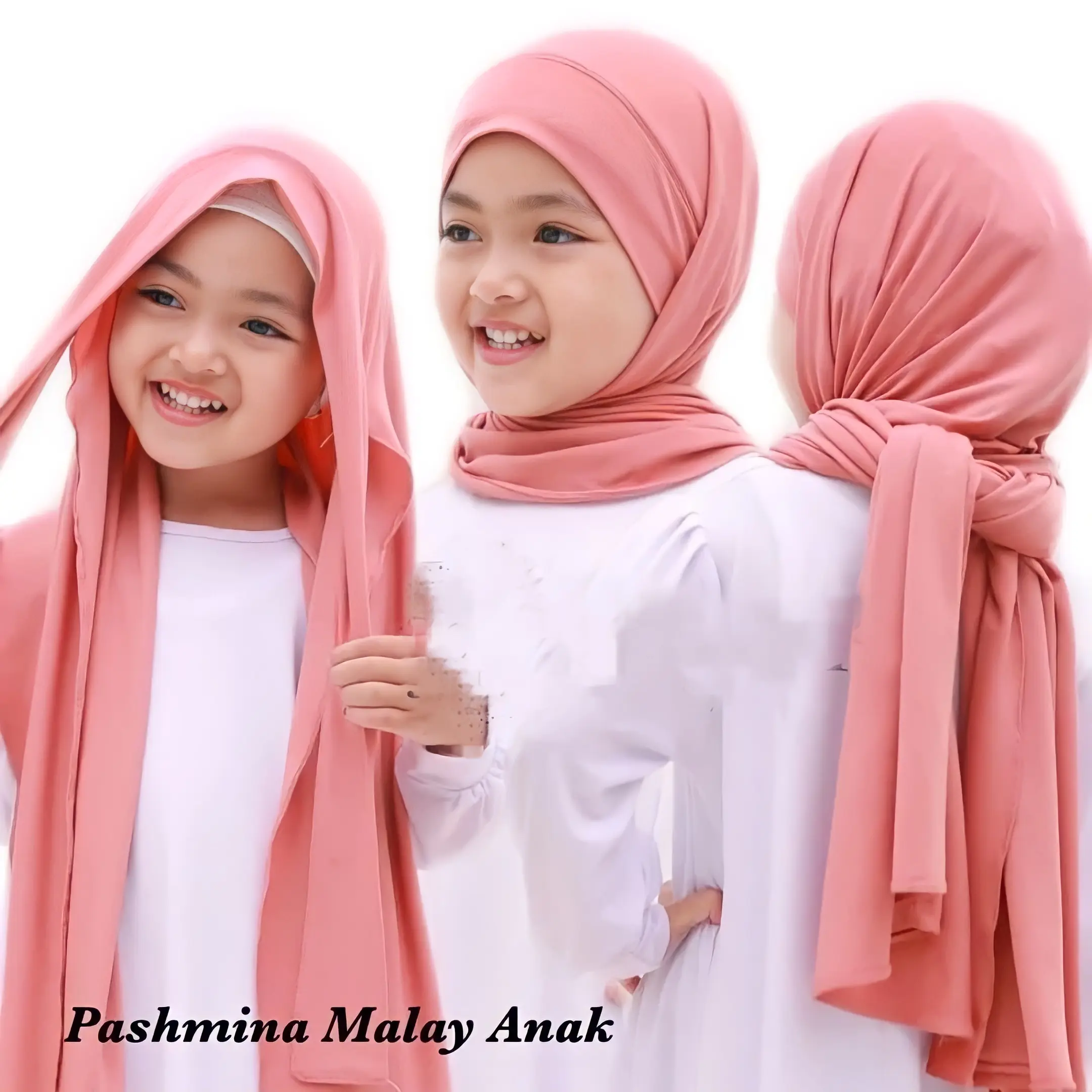 JIlbab Pashmina Malay Anak Diamond Hijab Pashmina Instan Malay - Kerudung Instan Anak/- Kerudung Wanita - Jilbab Pashtan Viral /- Kerudung Hijab Jilbab Instan Anak Terbaru Muslim Nyaman