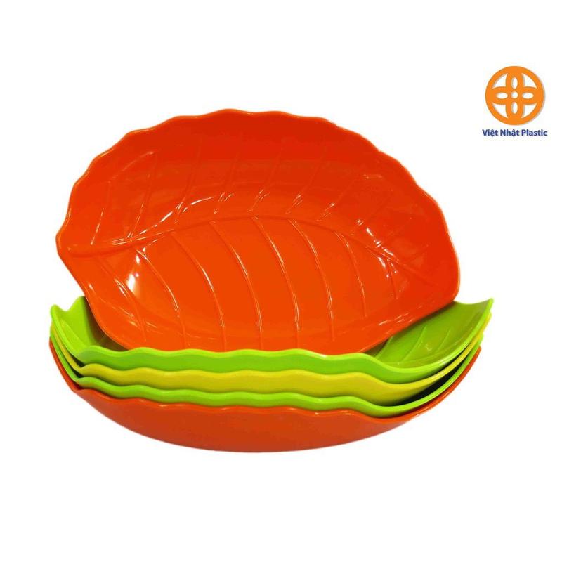 Set 5 Đĩa Nhựa Hình Lá 1241, 1242 Việt Nhật