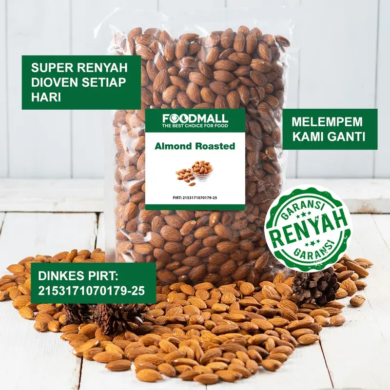 Almond Roasted SUPER 1 Kg 1
