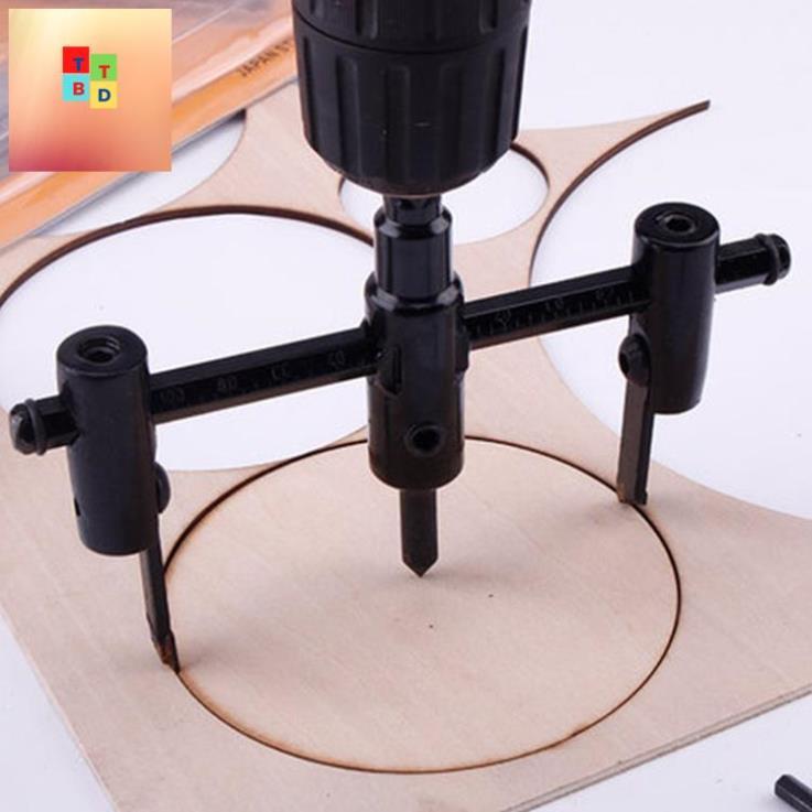 Mũi khoan khoét lỗ tròn gỗ, thạch cao đủ size 30-120mm, 30-200mm, 30-300mm điều chỉnh kích thước linh hoạt