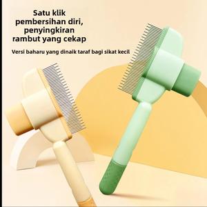Sikat Kucing, Rambut Panjang, Sikat Jarum Gear Padat, Sikat Anjing, Berus Sikat, Terbuka Simpulan Terapung, Sesuai untuk Pembersihan Rambut, Sikat Tujuan Khas Haiwan Peliharaan