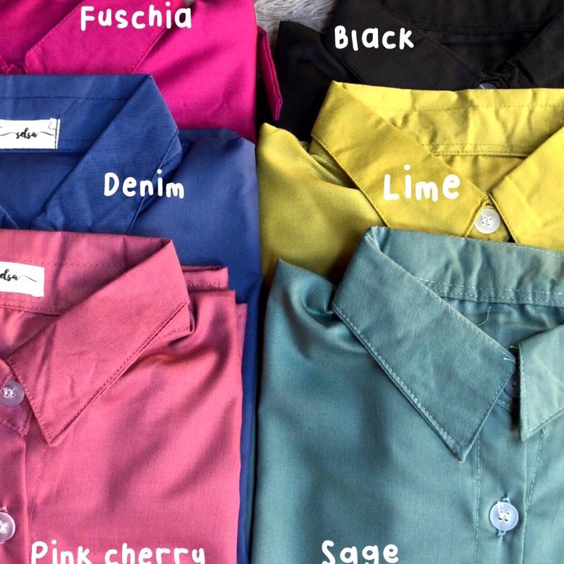 NAEMA BLOUSE LENGAN BALON SERUT 1