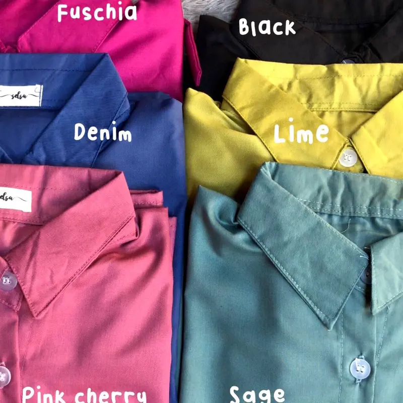 NAEMA BLOUSE LENGAN BALON SERUT 1