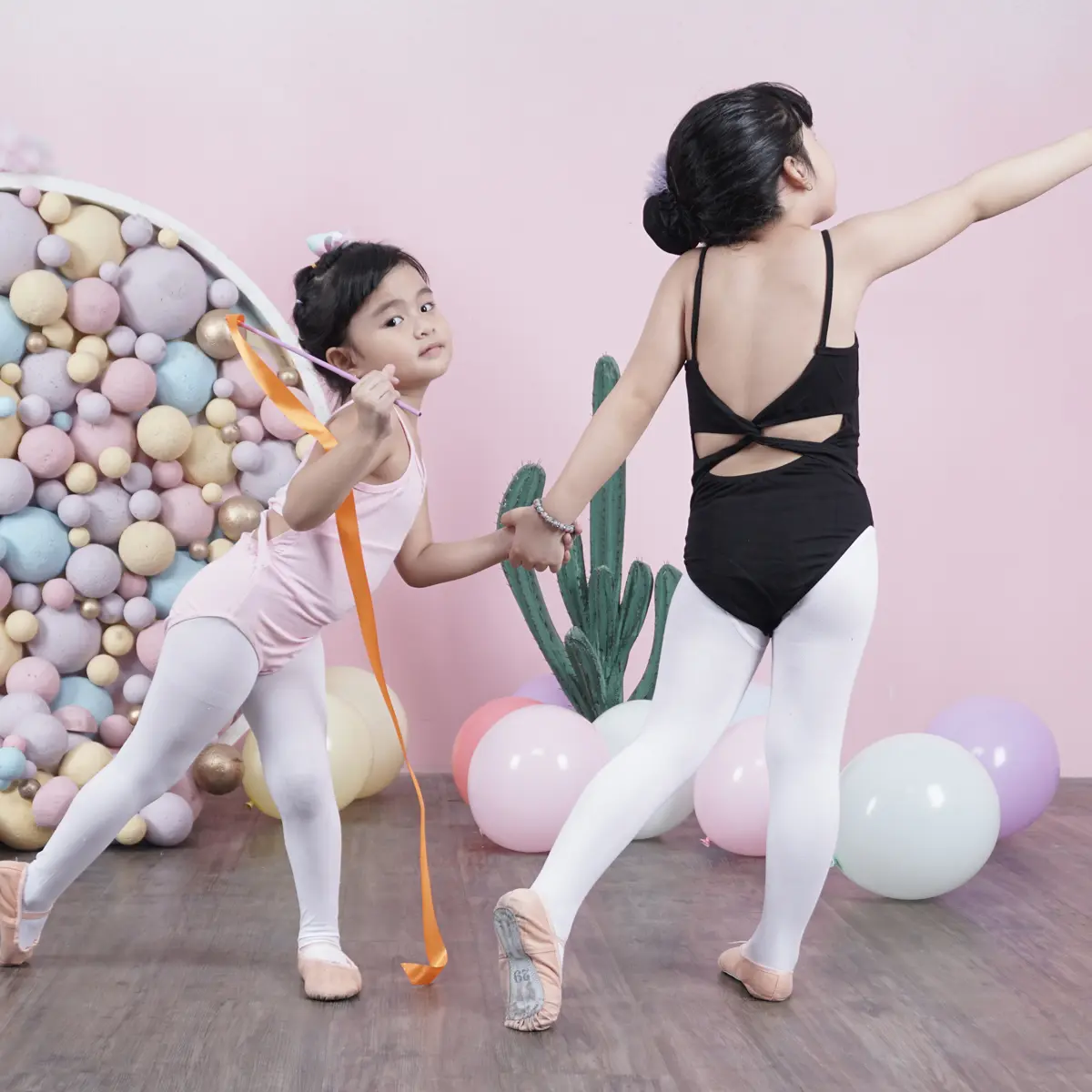 Leotard Ballet Gym Tanktop - Low Back Cut