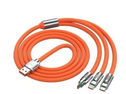 Dây Cáp Sạc 3 Trong 1 Dài 1.2m/2m Đa Chức Năng (Có 4 Loại) 0