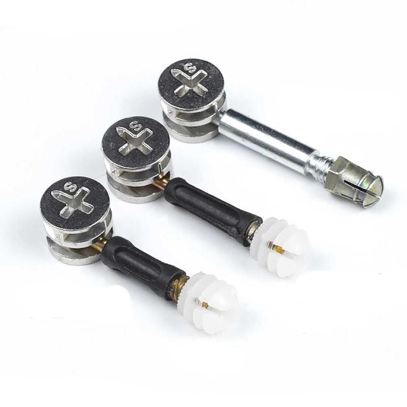 Product Introduction of T141pearinpear Eccentric Desk Link Fixer Cabinet Wheel Nut Connection Connecting Rods Nut Connectors for Cabinet Furniture Connector Furniture Screw 7
