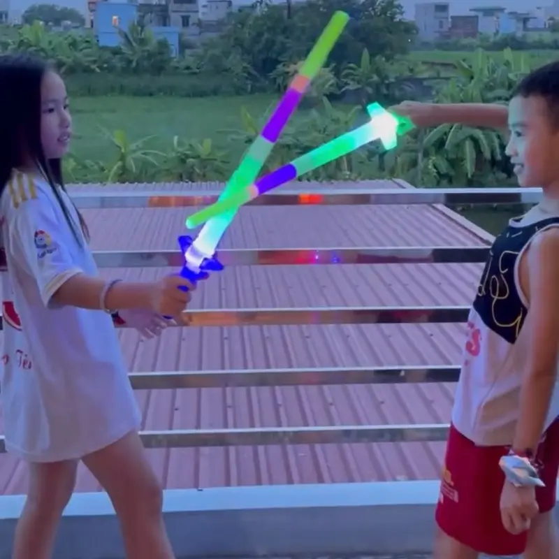 [Đồ Chơi Trung Thu Cho Bé] Kiếm phát sáng 4 Khúc Cho Bé 7