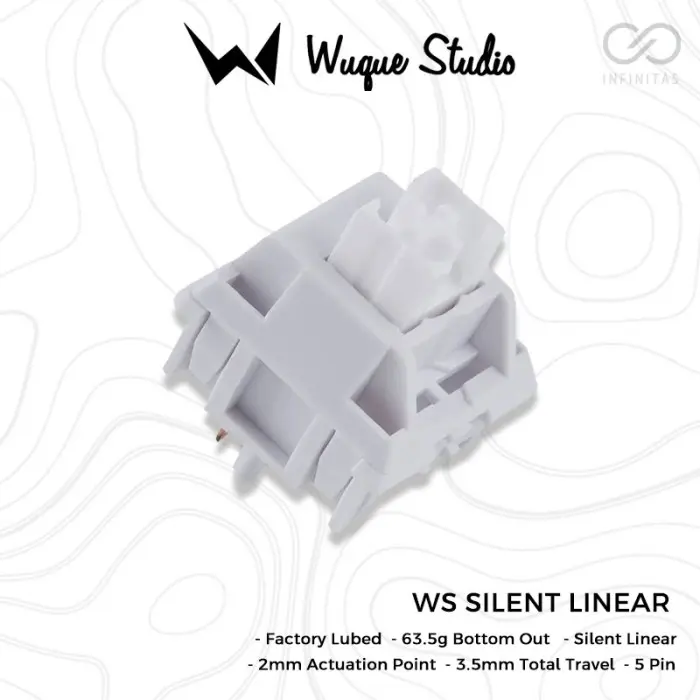 Wuque Studio WS Silent Linear mechanical keyboard switch (Linear)