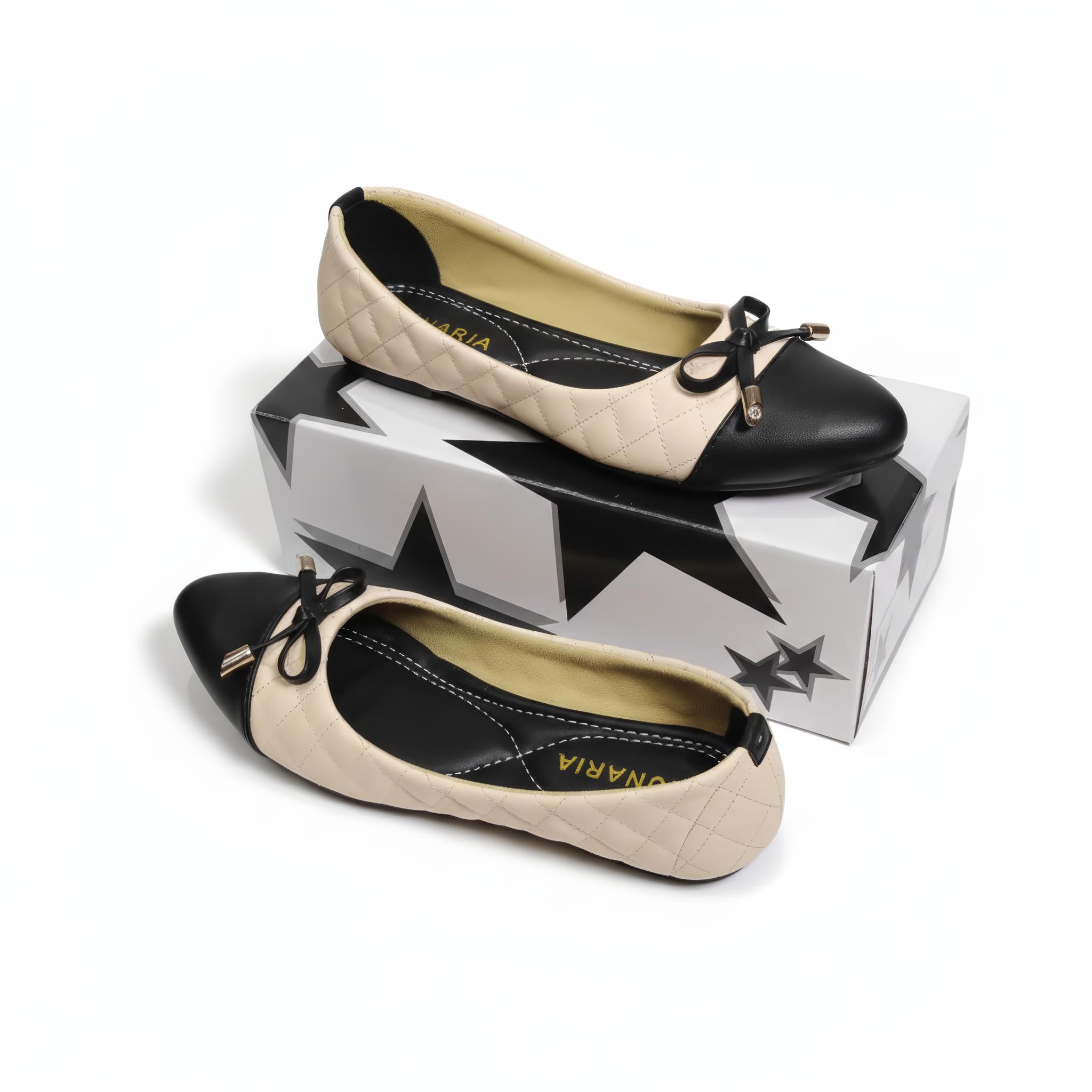 AXL - Sepatu Wanita FlatShoes Pita Sol Karet Non Slip Terbaru LN05