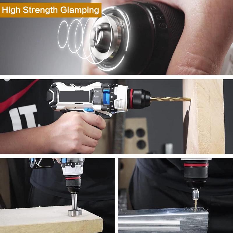 1/2-20UNF Keyless Drill Chuck & Accessories, Drill Chuck & Accessories, Professional Power Tool Accessories for Drill 8