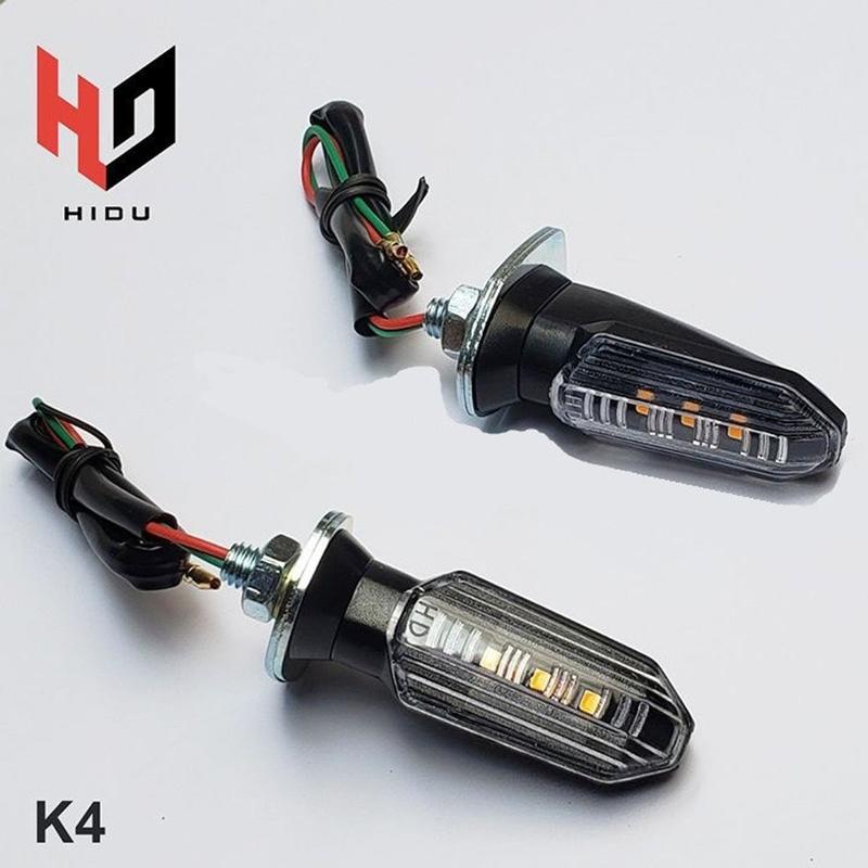  Bộ Đèn Xi Nhan HIDU K4 Kiểu VARIO WINNER X NGẮN Gắng Xe Máy Led Bi Phụ Kiện Phụ Tùng 