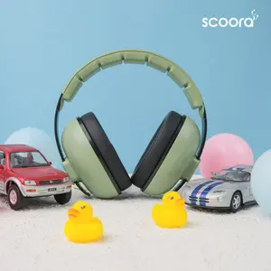 Scoora Cronos Earmuff Pelindung Telinga Bayi - Sage Green ST6