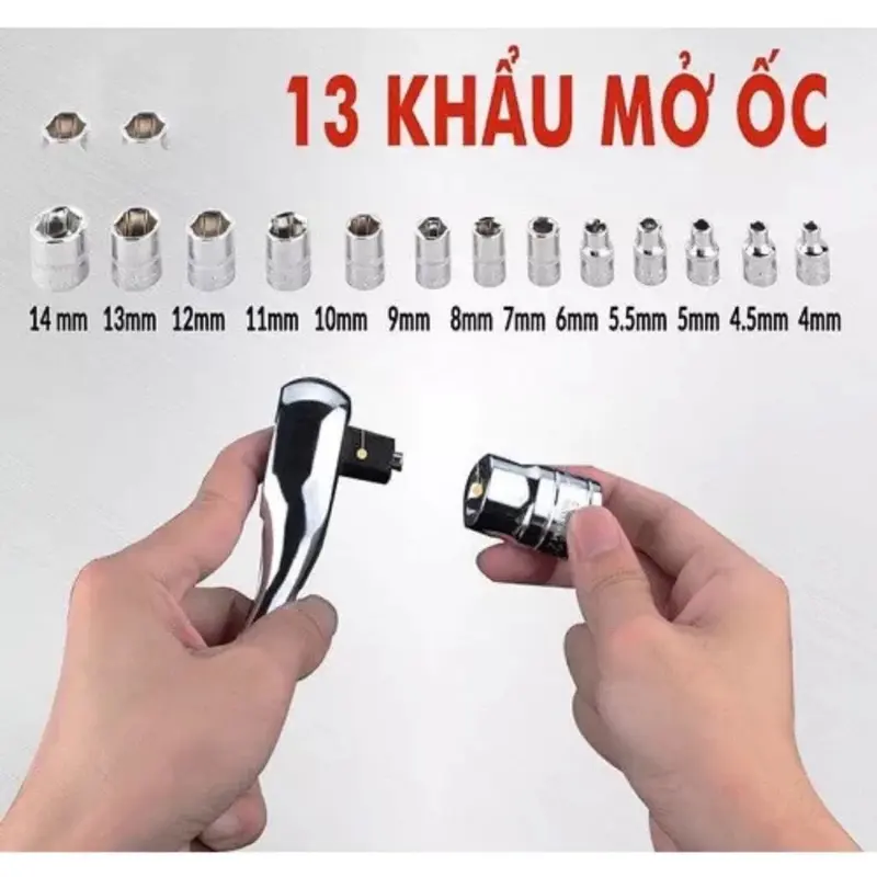 Bộ dụng cụ mở bu lông ốc vít bộ dụng cụ sửa chữa ô tô xe máy bộ dụng cụ đa năng 46 chi tiết cầm tay cao cấp 2