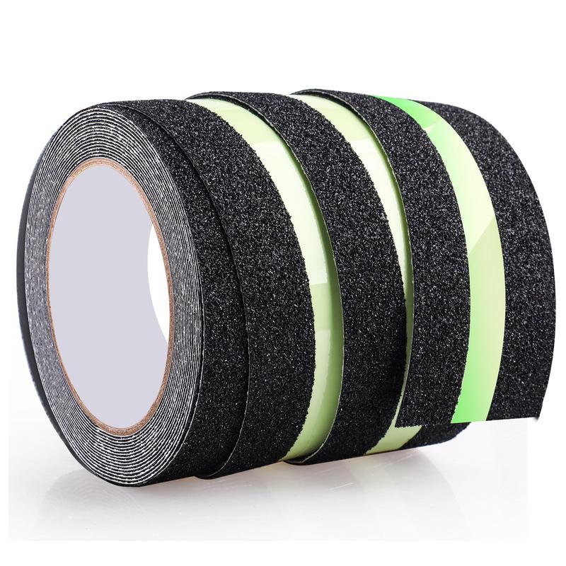 Luminous Self Adhesive Safety Anti Slip Tape, Reflective Tape with High Traction Gravel, Universal Tape for Indoor & Outdoor Stairs, Home Accessories 3