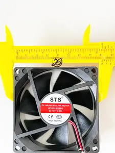 FAN DC 12V 8cm KIPAS DC 8x8cm BRUSHLESS FAN TEBAL COOLING EXHAUST 8cm KIPAS PENDINGIN 80mm 8 x 8cm 0.25A N