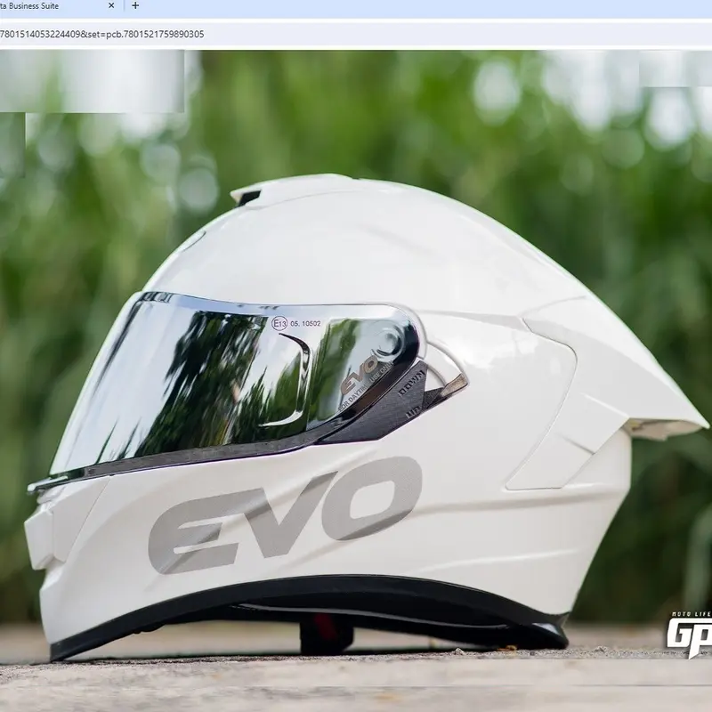 RYZEN HELMET ZX400V XV V2 MODULAR DUAL VISOR MONO Full Face with